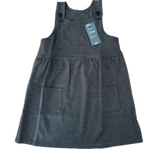 Girls Grey Pinafore School