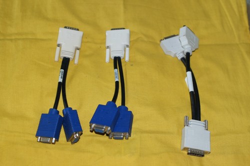 Monitor splitter cables - pc,