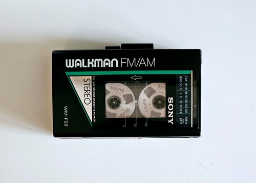 Rare sony f22 - sony, wm-f22