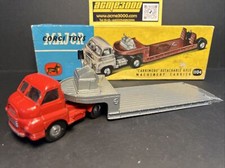 1958-63 Corgi Major Toys 1104 CARRIMORE DETACHABLE AXLE MACHINERY CARRIER + Box