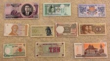 World banknotes from 10 - from,