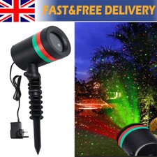 Outdoor Laser Projector Light Moving Sky Star Lighting Red & Green Party Stage