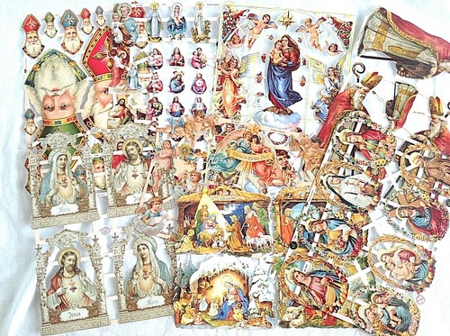 Decoupage die cut - , scrap