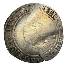Tudor, Elizabeth I, Shilling, MM Cross Crosslet, Aylesbury Hoard  Lot 101