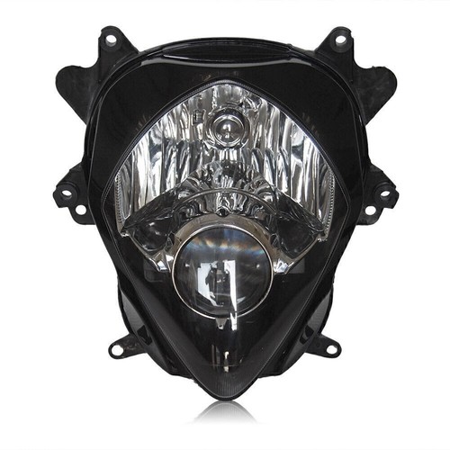 Motorcycle front headlight - front, for