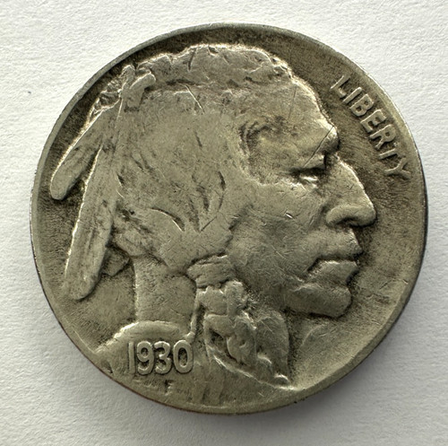 1930 usa indian buffalo - (p),