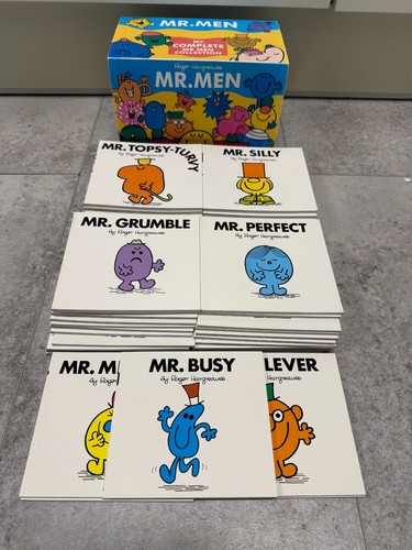 Men library books set - mr,
