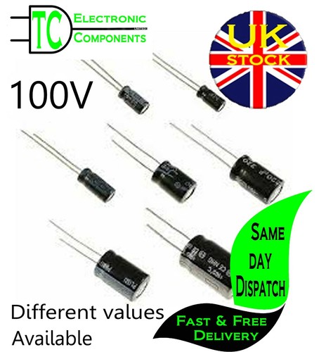 Electrolytic capacitors 100v - electrolytic,