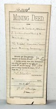1900 mining deed, Arapaho