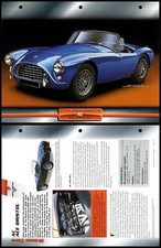 AC Bristol - 1956 - Sports - Atlas Dream Cars Fact File Card
