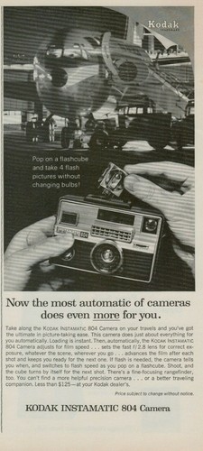 1966 kodak instamatic - kodak, 804
