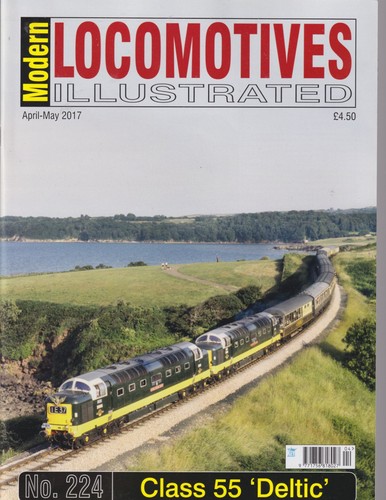 Modern locomotives illustrated - modern,