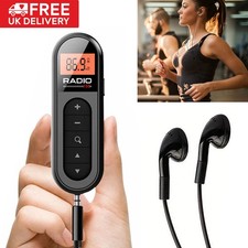 Mini Pocket FM Radio LCD