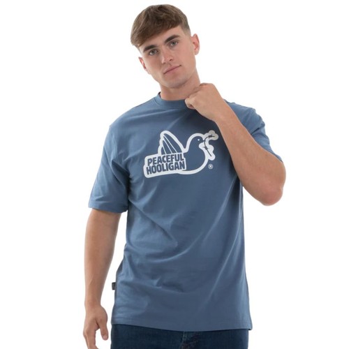 Peaceful hooligan outline - hooligan,