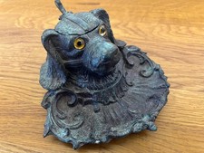 Antique figural dog head