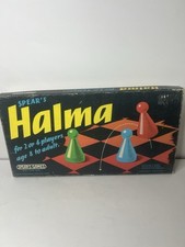 HALMA Board Game Vintage 1972