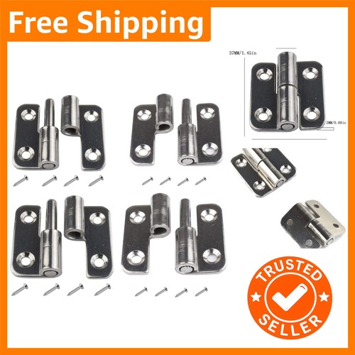 4pcs detachable stainless - 4pcs, 1.5"