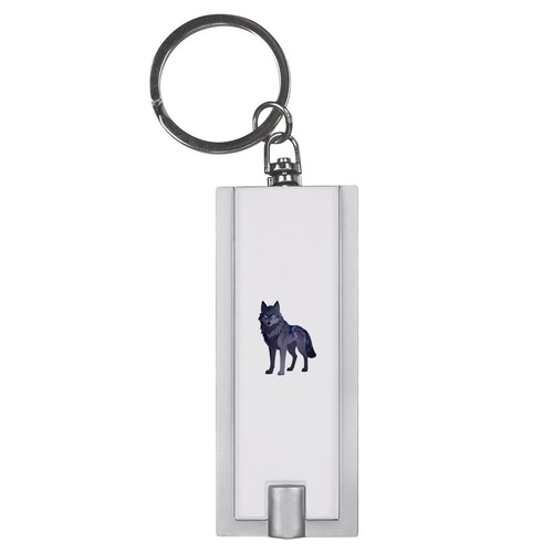 Galaxy wolf led - 'galaxy, keyring