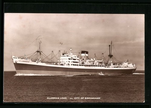 Steamer city birmingham - ss, of