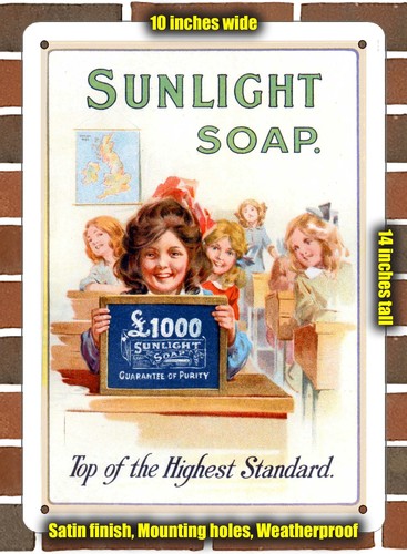 Metal sign 1906 sunlight - sign,