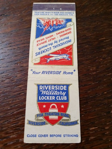 Vintage matchcover military - vintage, matchcover: