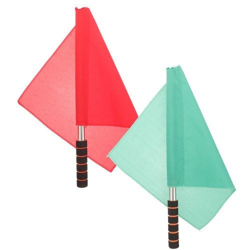 Pcs railway guard flags read - railway,