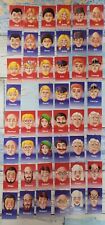 Guess Who? Board Game MB Games Vintage 1987  ~ Picture Cards Spare/Replacement
