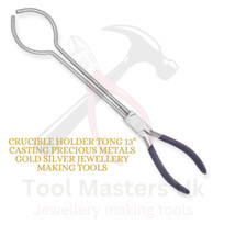 Crucible Tongs 13" Steel for