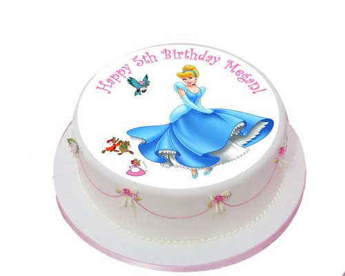 Cinderella princess edible - cinderella, x1