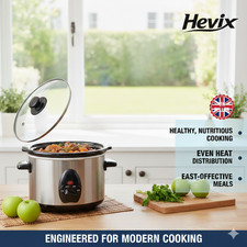 1.5L Slow Cooker 120W Compact