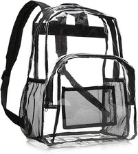 Clear Backpack Heavy Duty