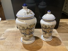 St Clement France Vintage French Apothecary Jars