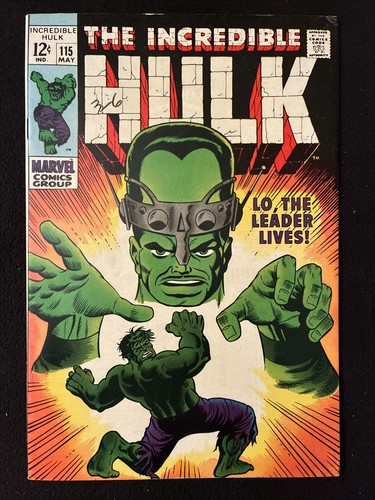 Hulk 115 marvel - 115, 1969