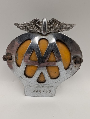 Vintage badge 1a48750 - aa,
