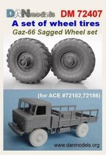1/72 Gaz-66 Weight Deformation Wheel Detail Up Parts For Ace