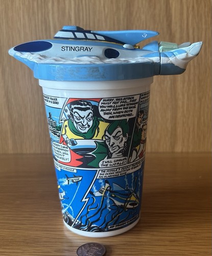 Vintage stingray pizza - vintage,