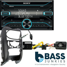 BMW Mini R55/56/57 Sony Bluetooth Car Stereo & Double Din Steering Wheel Kit