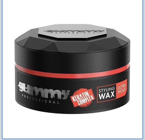Gummy hair styling wax - styling,