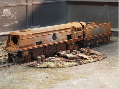 Scrapyard locomotive - scrapyard,
