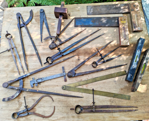 Antique workshop tools - workshop,