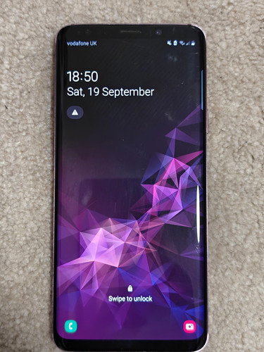 Samsung galaxy 128gb - s9+,