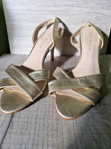 Zara basic leather - , gold