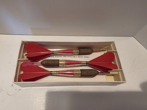Vintage brass darts set - vintage,