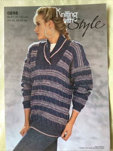 Style knitting pattern 0898