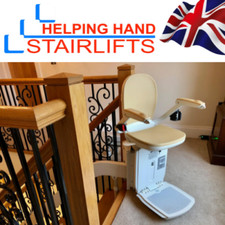 Reconditioned Acorn 180 T565 Curved Stairlift fully fitted