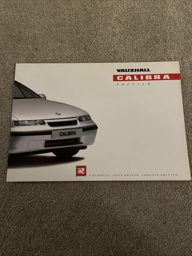 Vauxhall calibra preview sales - calibra,