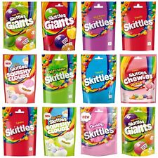 Skittles Share Bags- Original Fruit, Crazy Sours, Tropical, Wild Berry, Desserts
