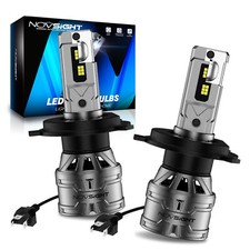 NOVSIGHT LED HB2 H4 9003 Headlight Replacement Bulbs 60W 6500K 13000LM Bright