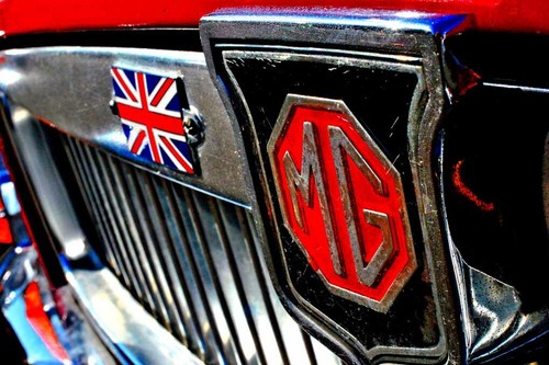 Classic sports car - mg,
