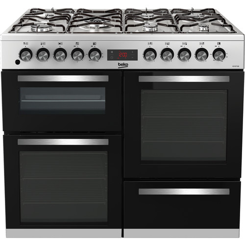 Beko 100cm dual fuel - fuel, range